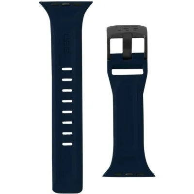 Uag Apple Watch 45Mm/44Mm/42Mm/Ultra Silicone Scout Strap - Blue